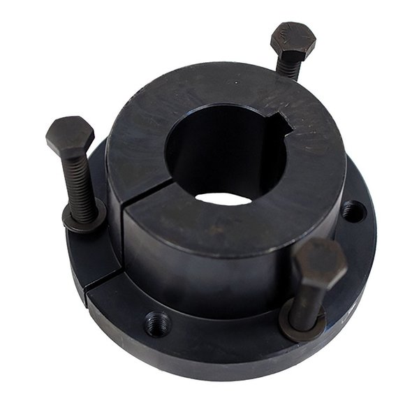 B B Manufacturing Fx3-3/4, QD Bushing, C45 Steel, Black Oxide,  Fx3-3/4